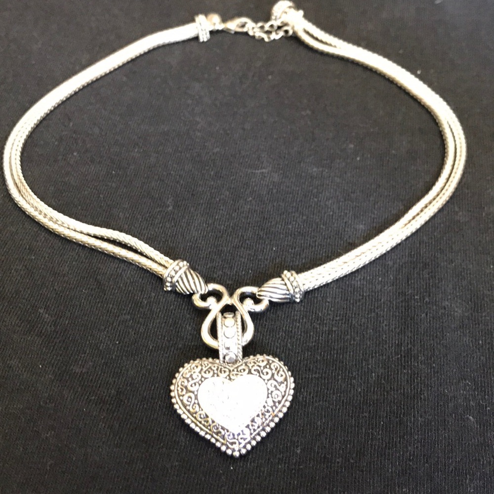 LiaSophia heart necklace